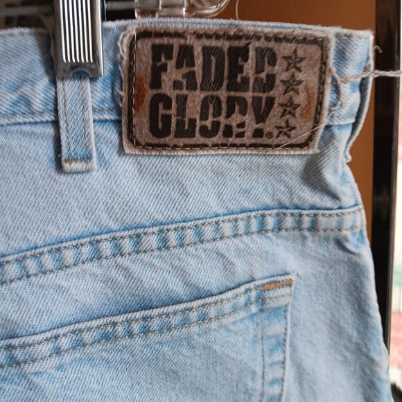 Vintage Faded Glory Light Wash Denim Shorts Mens 40 Relaxed Fit 100% Cotton USA - Picture 3 of 6